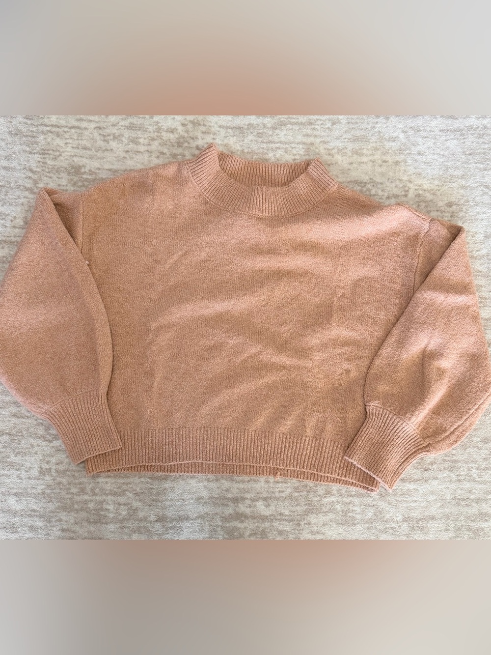 NWT GB girls Crewneck Sweater in Blush Pink